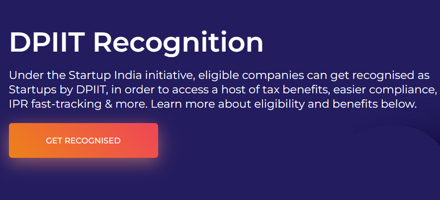 Startup India Recognition